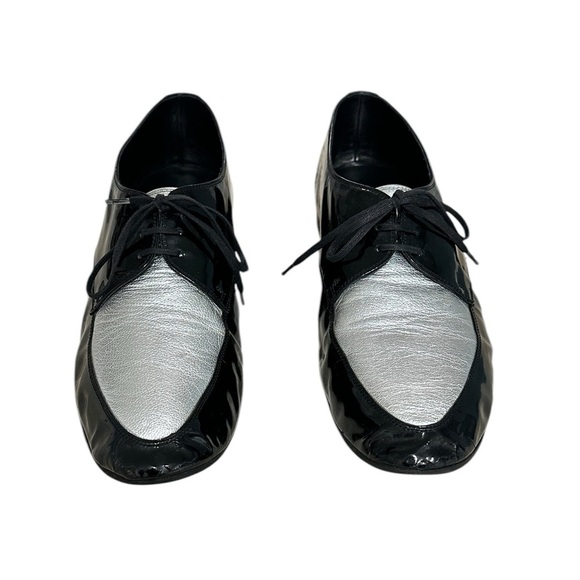 Dior Homme Two Tone Patent  Leather Lace Up Shoes - Picture 4 of 11